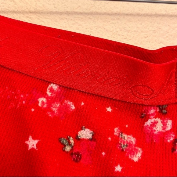 Victoria’s Secret 2 Piece Thermo Pajama Set Floral Print Women Size Large - Picture 8 of 11